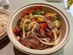 彩椒牛肉清拌面-文三里屯面馆(三里屯店)