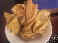 炸豆皮-捞王猪肚鸡火锅(昆山店)