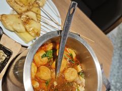 -街角等你.大连海鲜烧烤.经典铁板海鲜串(西安路店)