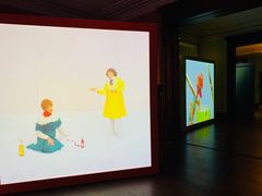 -Nathalie Djurberg与Hans Berg“牛皮纸包裹的月亮”-Prada荣宅当季展览