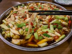 爆炒黄喉-邱金小炒·30 年盐帮江湖菜(自贡店)