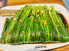 烤韭菜-木屋烧烤(万德庄店)