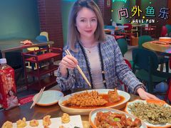 -向外鱼乐·土菜·虹鳟鱼