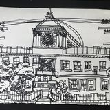 小小年纪画功高高 记录老上海历史