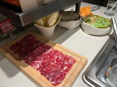 优选鲜切嫩牛肉-海底捞火锅(巴黎春天浦建店)