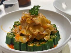 秋葵捞汁螺片-旺顺阁·北京菜(丰科万达店)