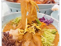 自制五彩拉皮-王厚元饺子·辽菜·烤鸭(工会大厦店)