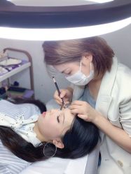 点击看大图 -杨益美学·野生眉半永久纹眉发际线