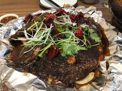 风味蝶鱼头-将相和·海鲜蒸饺大连菜