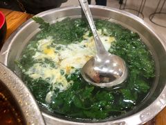 菊叶蛋汤-黑皮酸菜鱼(绣花巷店)