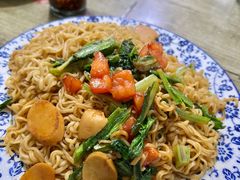炒方便面-老张头烧烤小吃(桂花街店)