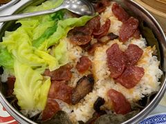 特色荷叶腊味蒸饭-捷信牛奶甜品世家(柳巷店)