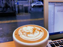 桂花燕麦拿铁-red donkey coffee