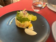 和风土豆沙拉配鸡蛋和蟹籽-国家大剧院西餐厅