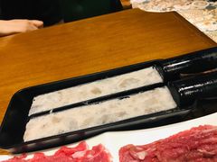 自制鲜虾滑-年巴羊肉铺老铜锅(梅江店)