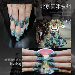 点击看大图 糖果指甲造型-光SPA科技美肤