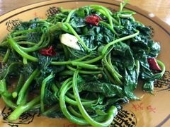 蒜蓉苕叶-乐山第一家临江鳝丝(茶坊路店)