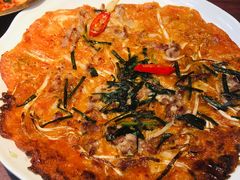 泡菜饼-神仙雪浓汤(明洞店)