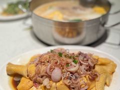 葱油鸡-肥仔文澳门猪骨煲(南京西路店)