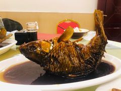 罾蹦鲤鱼-奥华餐厅·老张记(台基厂店)