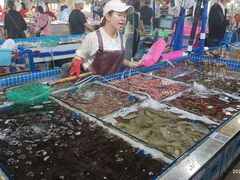 水产区-三亚新鸿港水果一级批发市场