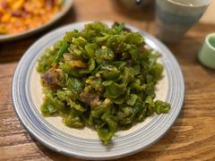 脆皮莴笋炒腊肉-静一餐厅·湖北菜(前门创始店)