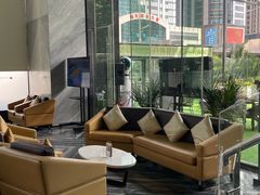 -深圳温德姆至尊酒店·大堂吧·户外花园