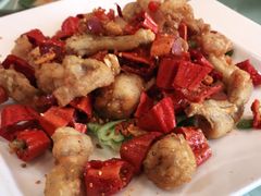 椒盐牛蛙-天桥饭店·特色海鲜(金山嘴渔村店)