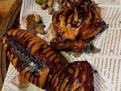 冰竹鱿鱼-草家酱蟹炭火烤肉店(珲春南路一店)
