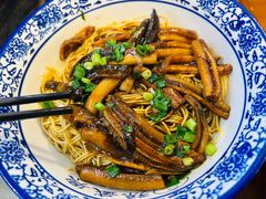 现炒鳝丝拌面-孙盛兴奥灶面馆·蟹黄面·三虾面(山塘街总店)