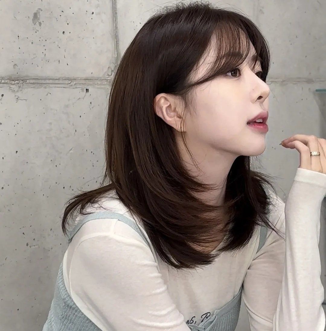 锁骨发#高层次锁骨发#中长发发型#初恋