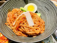拌冷面-草家酱蟹炭火烤肉店(珲春南路一店)