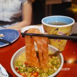 三文鱼吸溜着吃！