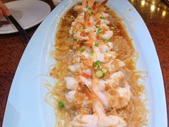 龙井凤尾虾-绿茶餐厅(华联万柳店)