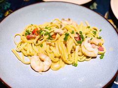 日式和风蒜香大虾意面-第101座花园餐厅(湖滨88店)