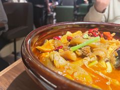 武当山竹笋牛杂煲-清水亭湖北菜(大屯DT51店)