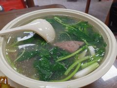 菠菜猪肝汤-聂记粤菜馆(鼓西路店)