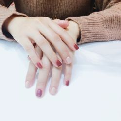 -孔雀手美甲美睫护理