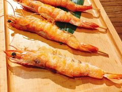 盐烤大虾-明洞阿姨·韩式酱蟹烤肉·创意料理(三元桥店)