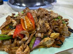 葱姜炒猪杂-标记美食新鲜猪杂(兴南大道店)