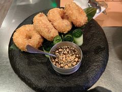 泰式手打虾饼配酸甜梅子酱-simply thai天泰(长泰广场店)