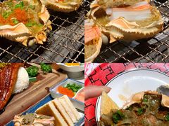 蟹盖甲箩烧-築鳥日本料理(黑沙环店)