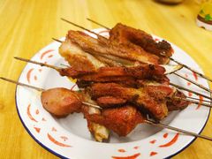 烤羊排-老钟家烤羊排·敦伊阁清真餐厅胡羊焖饼