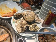 -绿岛港轩海鲜烤肉涮锅自助餐厅