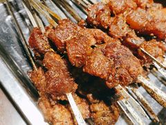 特色碳烤羊肉串-老兰家传统烧烤炒菜泡馍(小南门店)