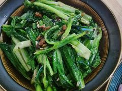 豆豉鯪魚炒油麥菜-禾气食店