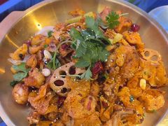 香辣嘎嘣脆牛蛙-川流不息·地道川菜·小龙虾(新松江路店)