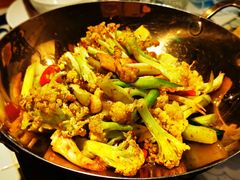 香锅花菜-绿茶餐厅(王府井永宁门店)