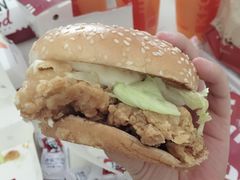 香辣鸡腿堡-肯德基(中华路店)