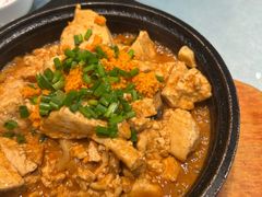 石锅海胆豆腐-大连湾旭日·家宴·海肠捞饭(马栏广场店)